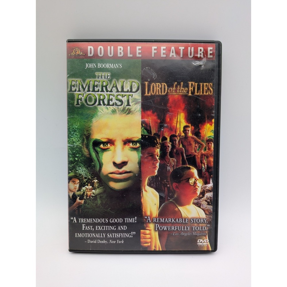 The Emerald Forest/The Lord of the Flies (DVD, 2006, 2-Disc Set, Double Feature)